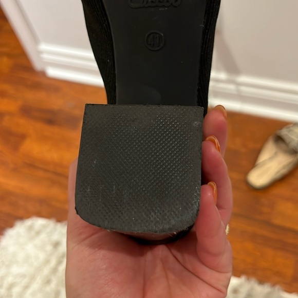 🖤Classy minimal stretchy fabric mules🖤 - Picture 3 of 4